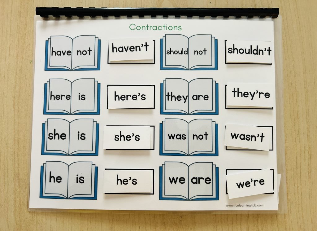 contractions activity