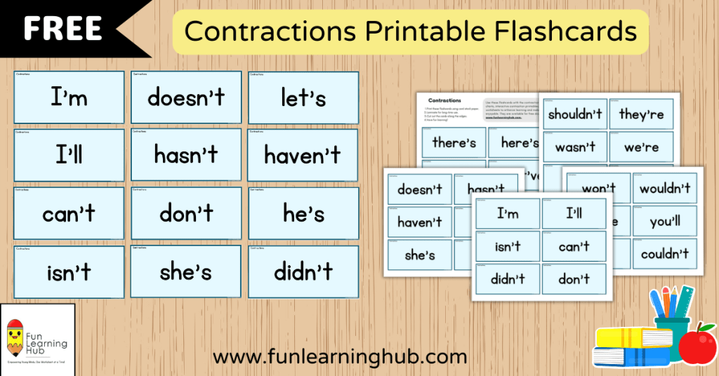 contraction flashcards