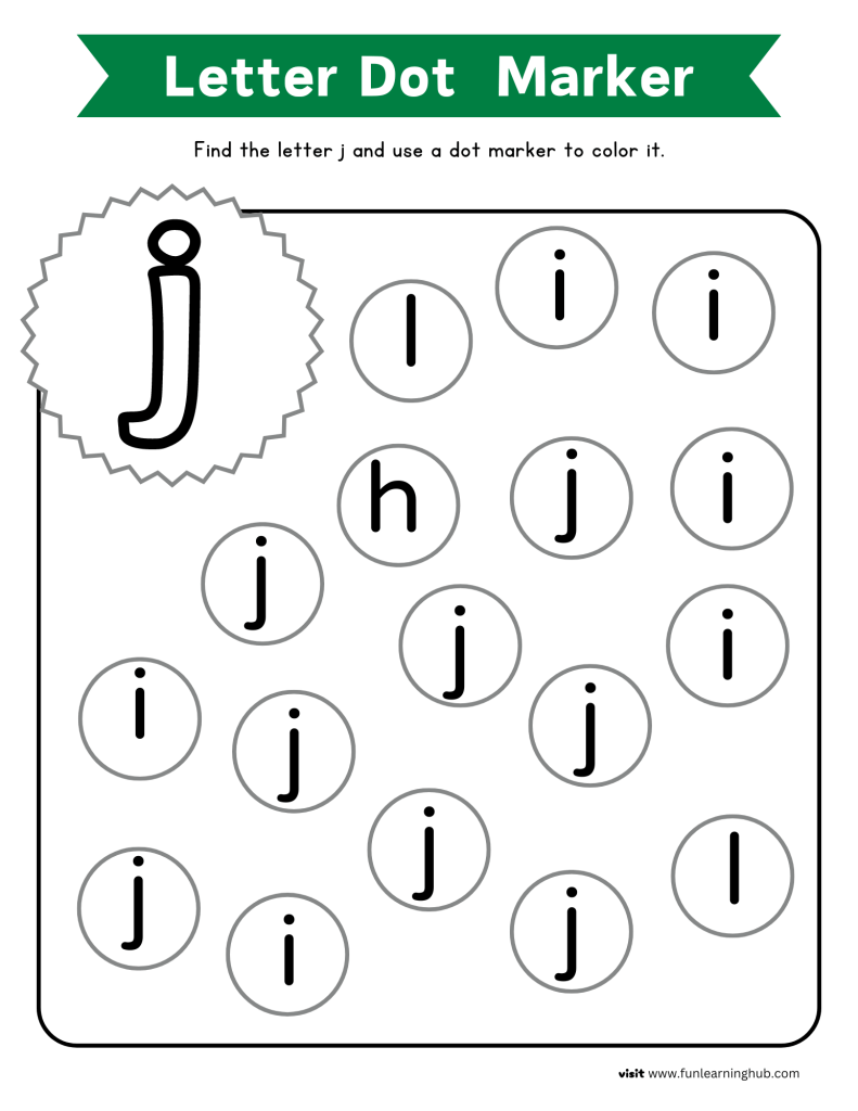 letter recognition worksheets