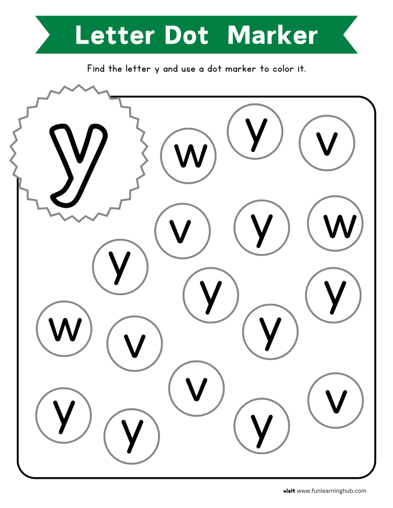 letter recognition worksheets