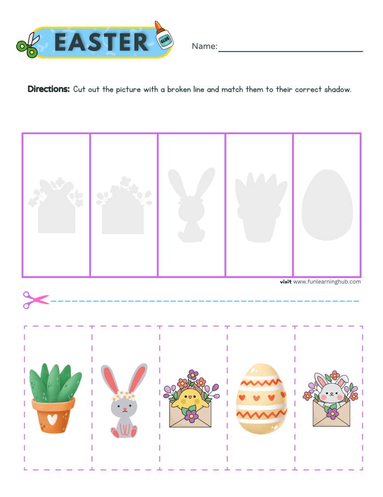 free easter worksheets