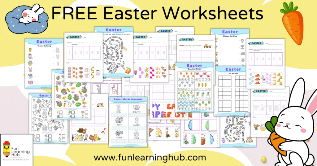 easter free worksheets