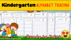 Download Kindergarten Alphabet Tracing for Free