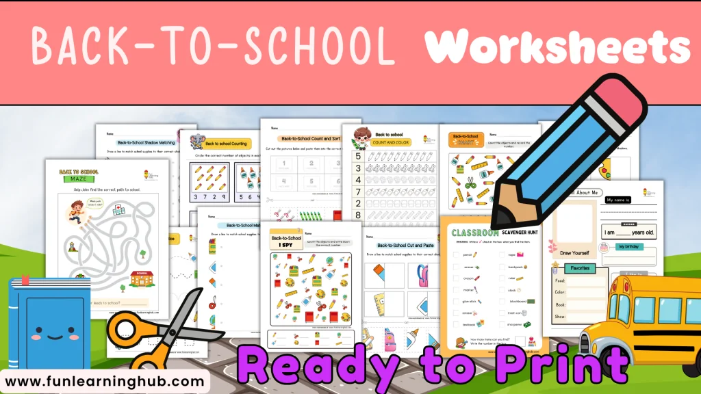 Back-to-School Worksheets