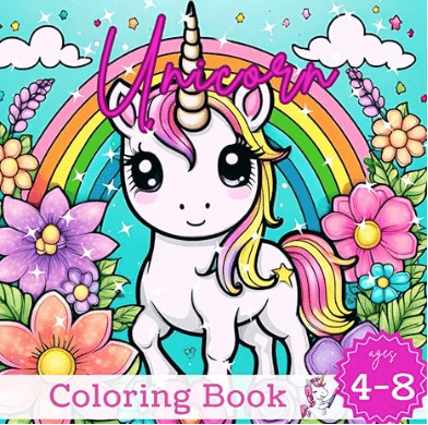 unicorn coloring book