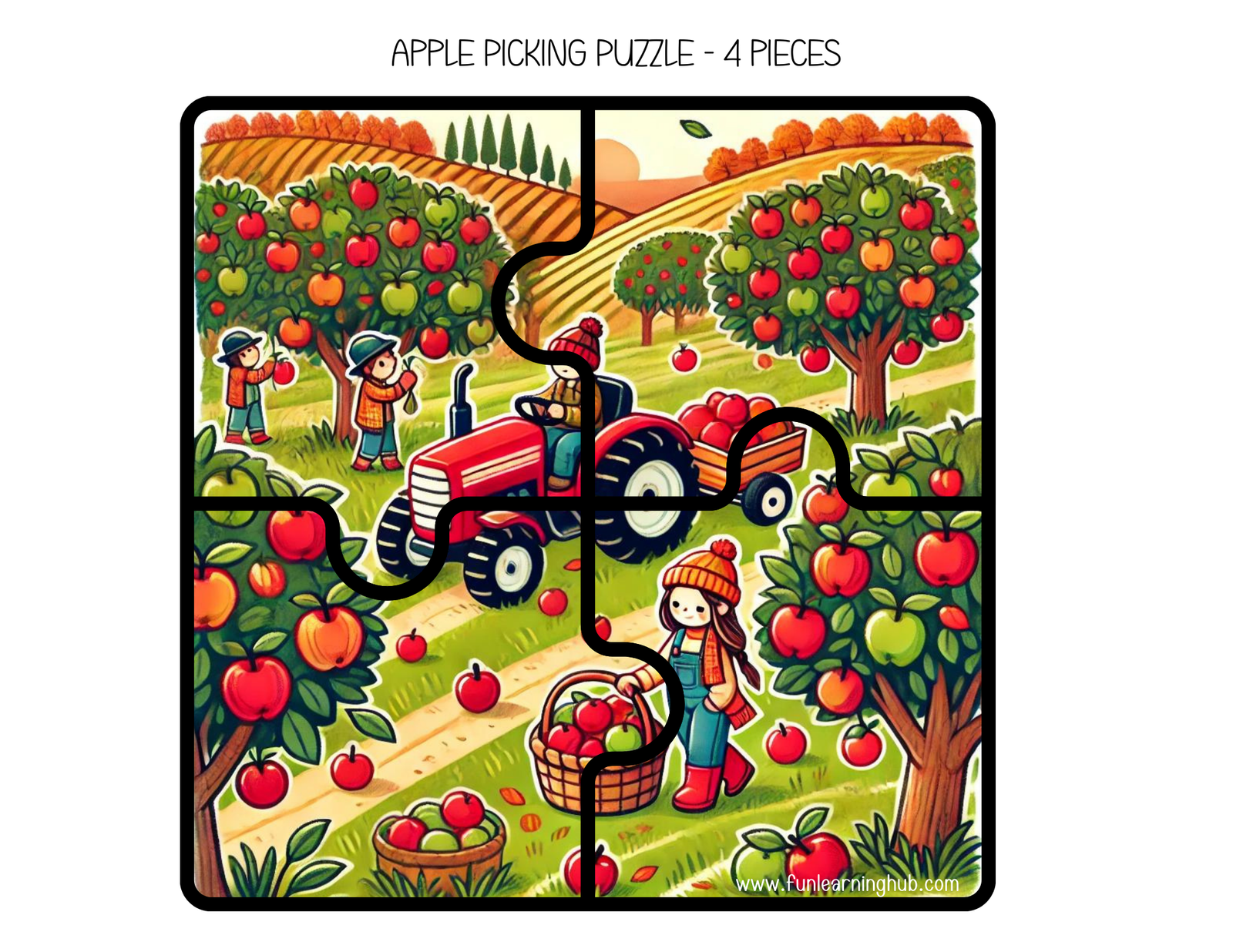 Free Autumn Puzzles for Kids: 30+ Fun Printables