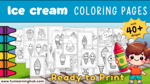 Free Ice Cream Coloring Pages