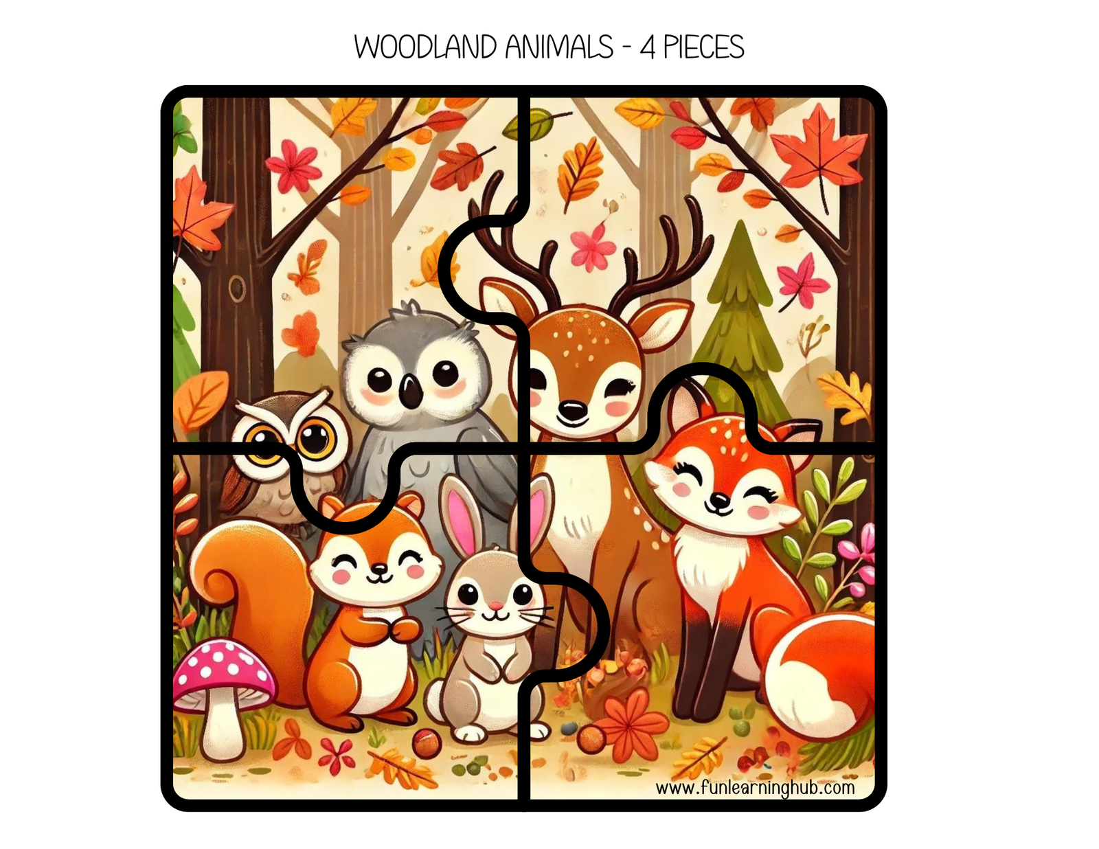 Free Autumn Puzzles for Kids: 30+ Fun Printables