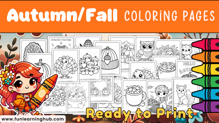Autumn Coloring Pages Free Download