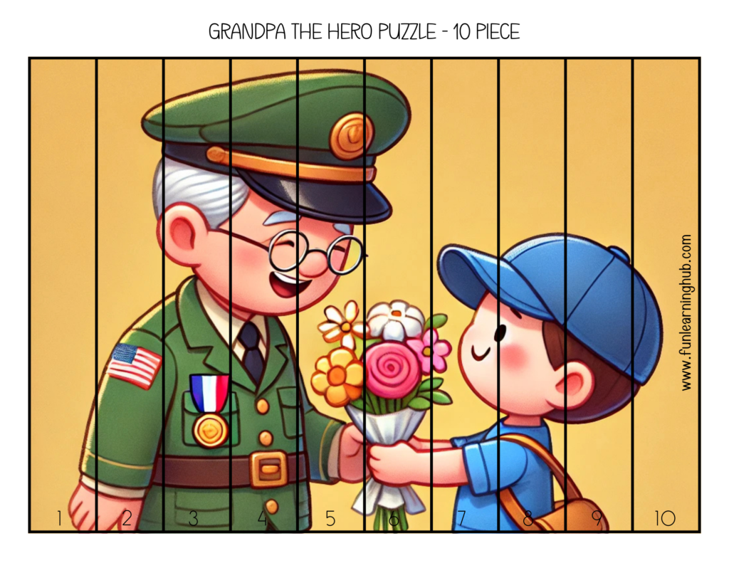 Veterans Day Printable Puzzles