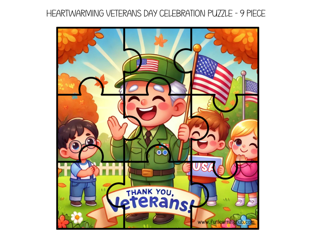 Veterans Day Printable Puzzles