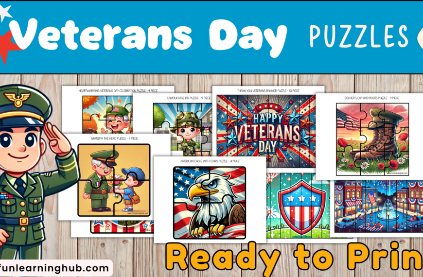 Veterans Day Printable Puzzles