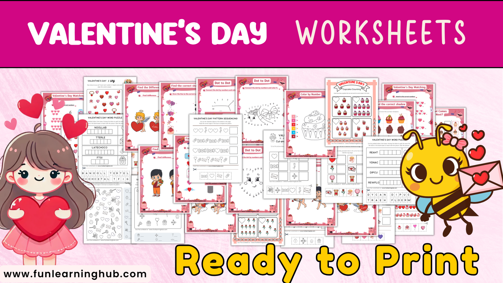 Valentines Day Worksheets