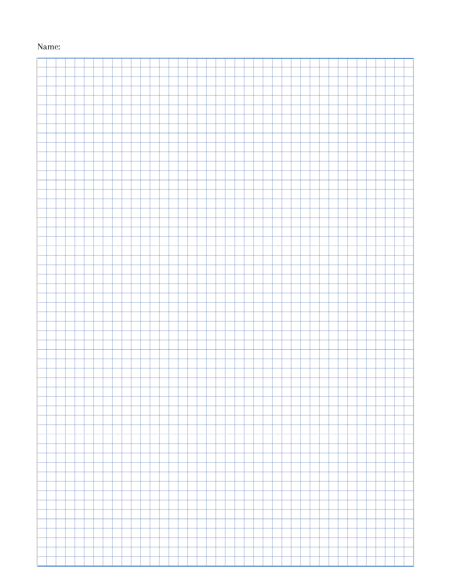 Graph Paper