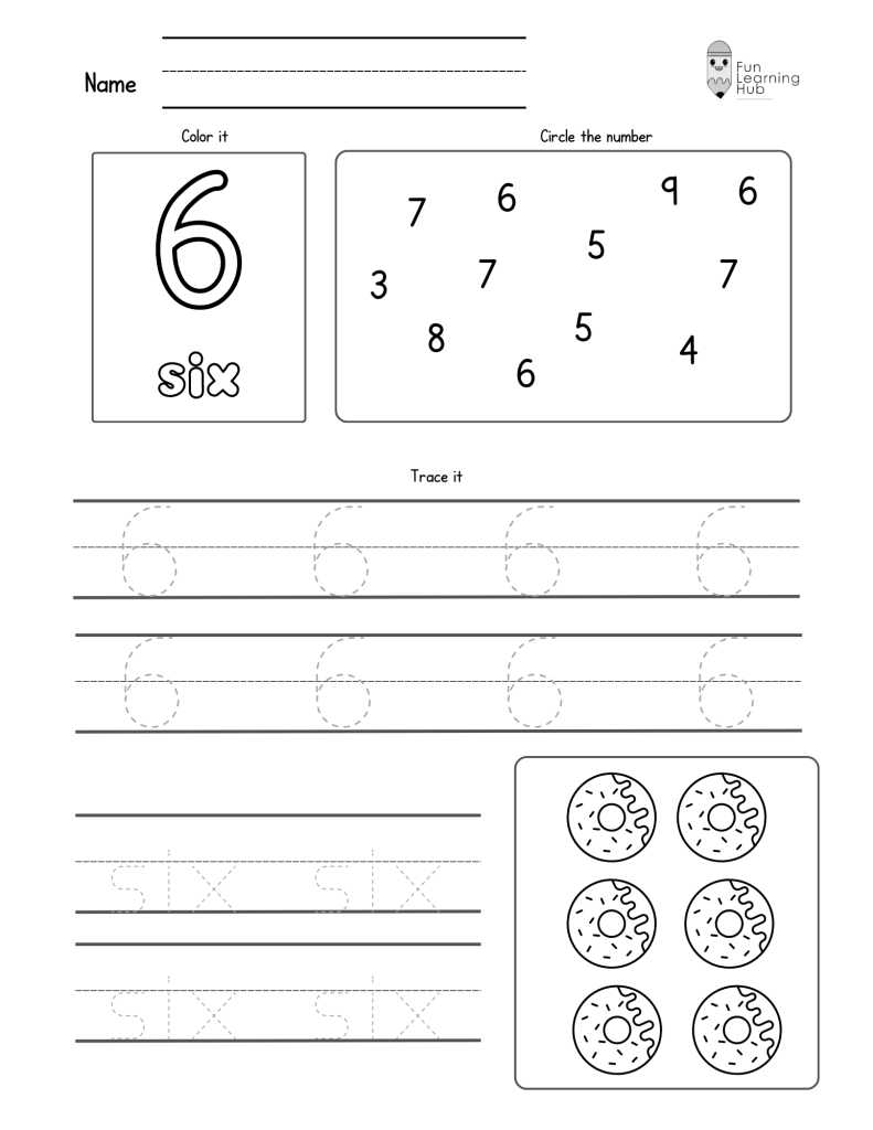 Number Tracing: 0 to 20 (Individual pages) 18 Number Tracing: 0 to 20