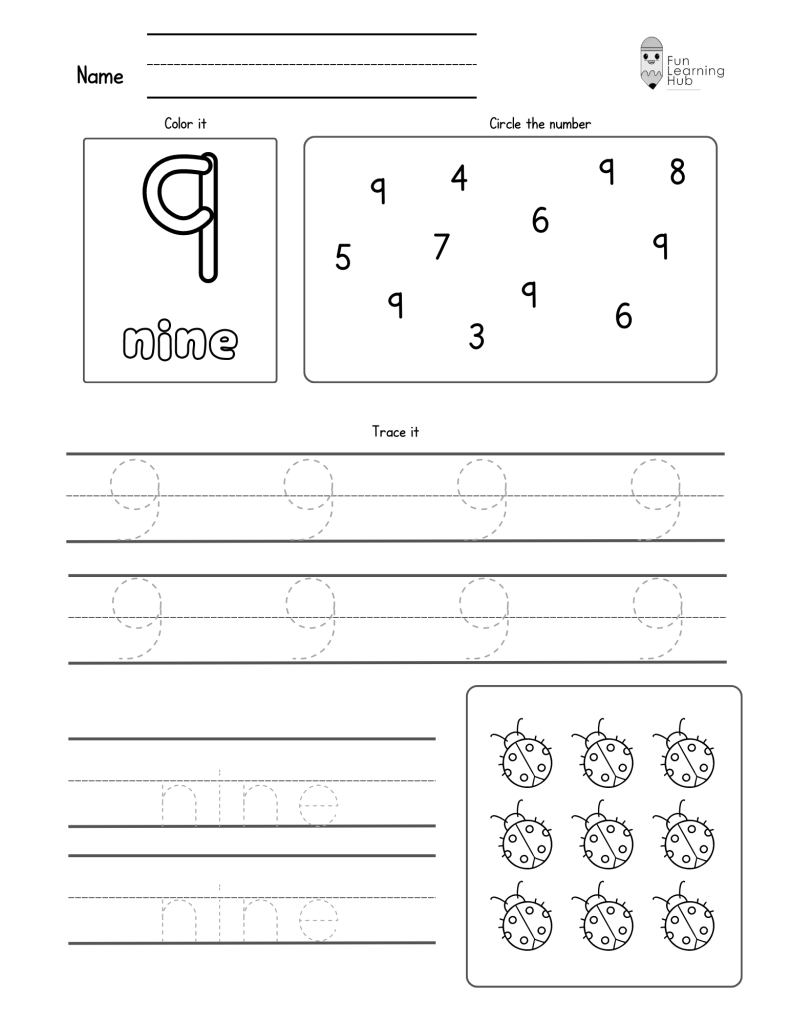 Number Tracing: 0 to 20 (Individual pages) 27 Number Tracing: 0 to 20