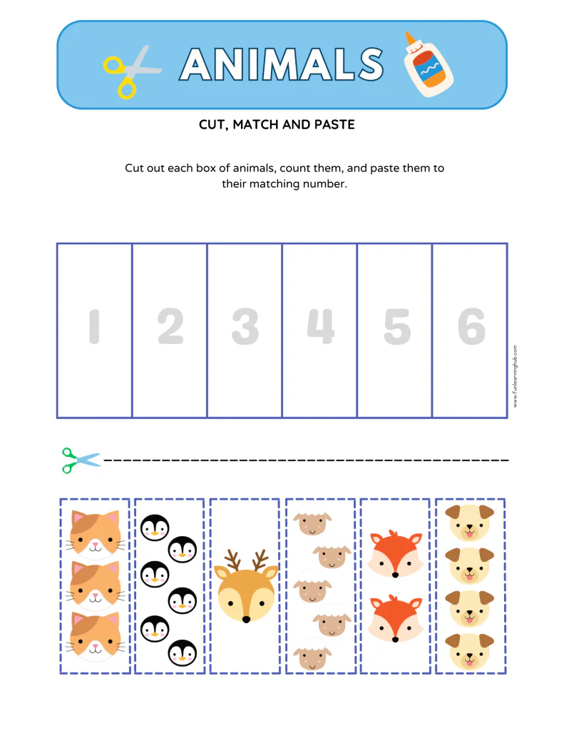 Animal Cut and Paste