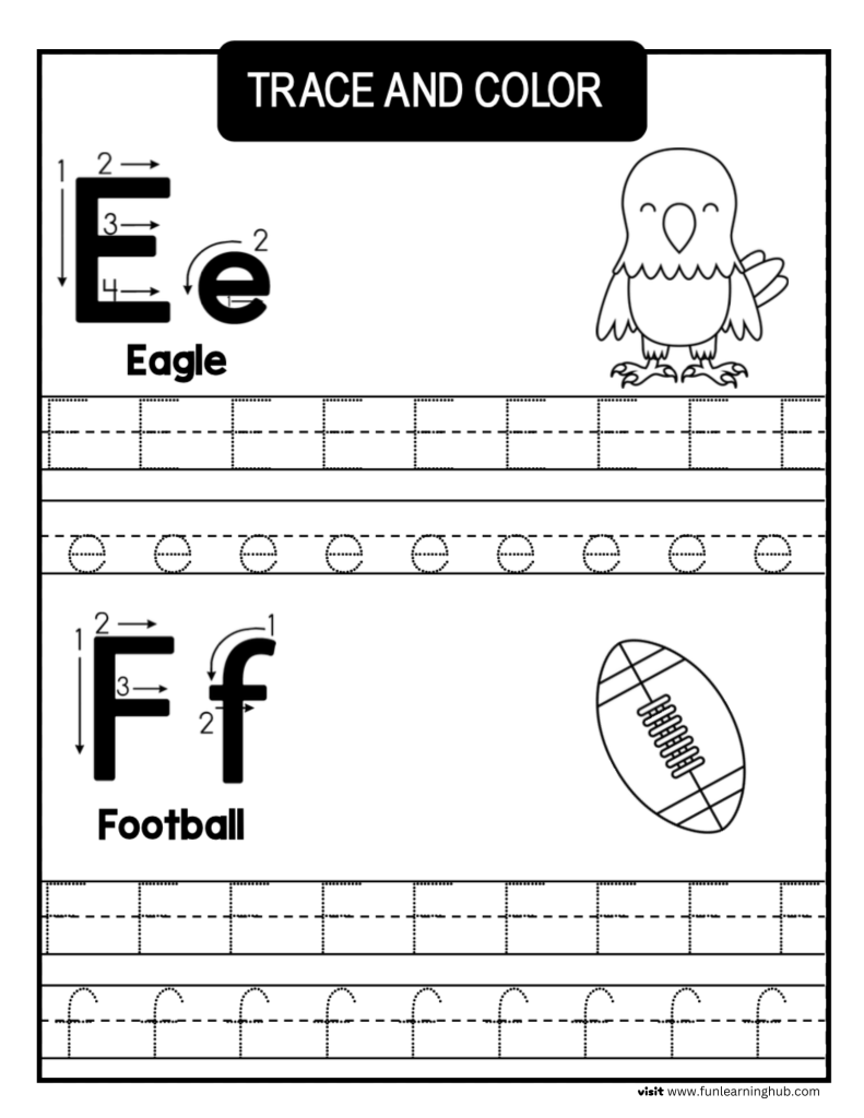 Alphabet Tracing Worksheets
