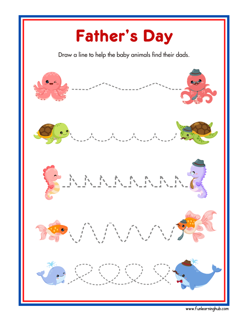 Summer I Spy 15 Father's Day Worksheets