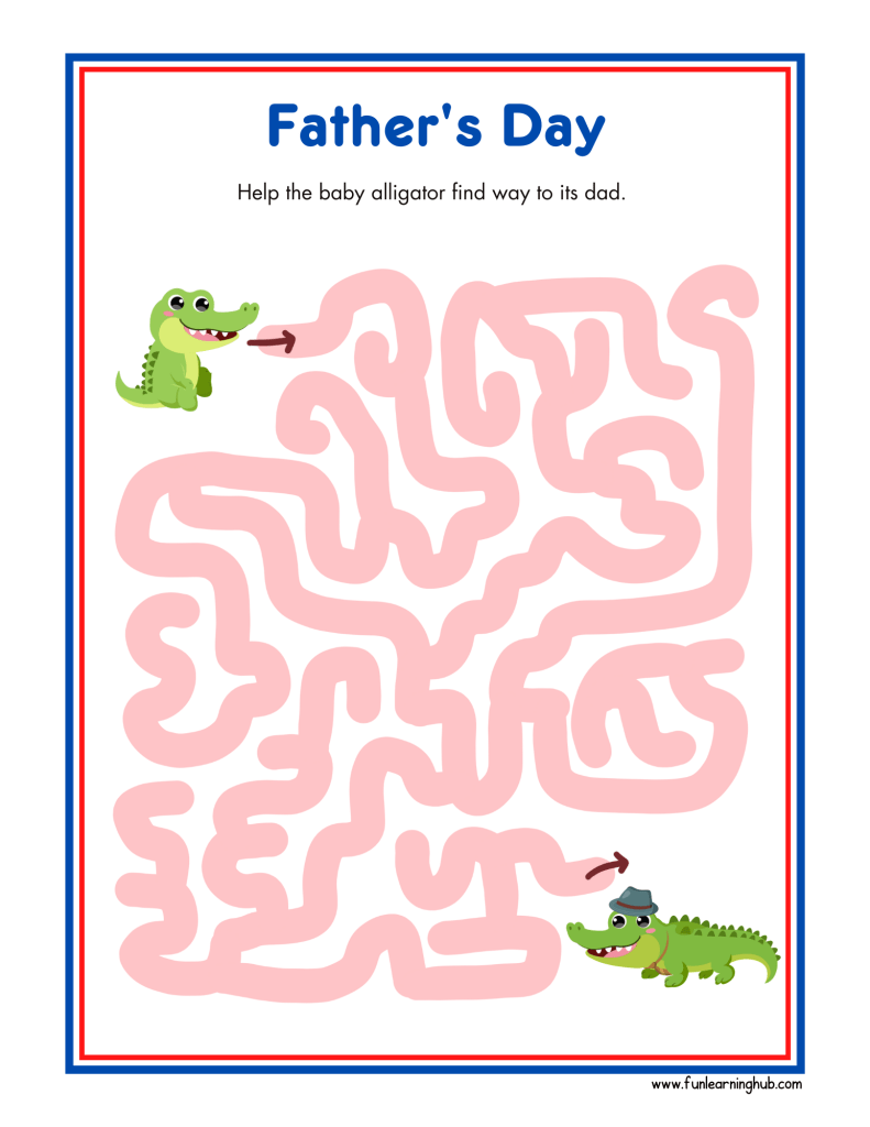 Father's Day Worksheets 14 Father's Day Worksheets