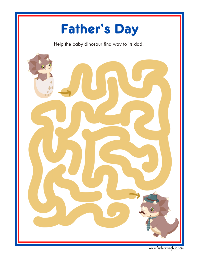 Father's Day Worksheets 12 Father's Day Worksheets