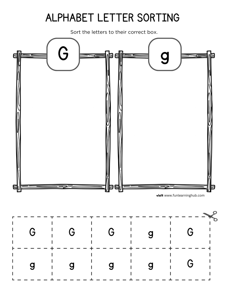 Alphabet Sorting Worksheets