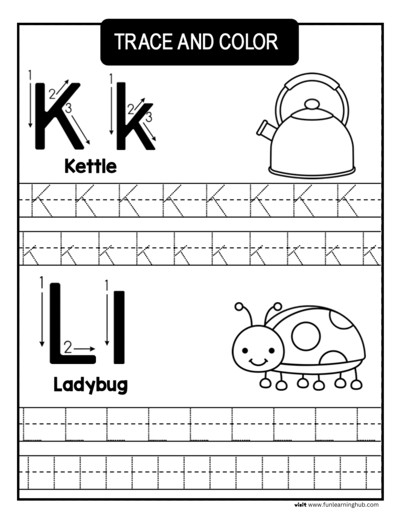 Alphabet Tracing Worksheets