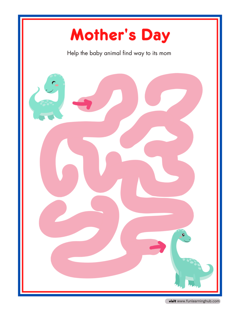 Mother's Day Worksheets 9 Mother's Day worksheets