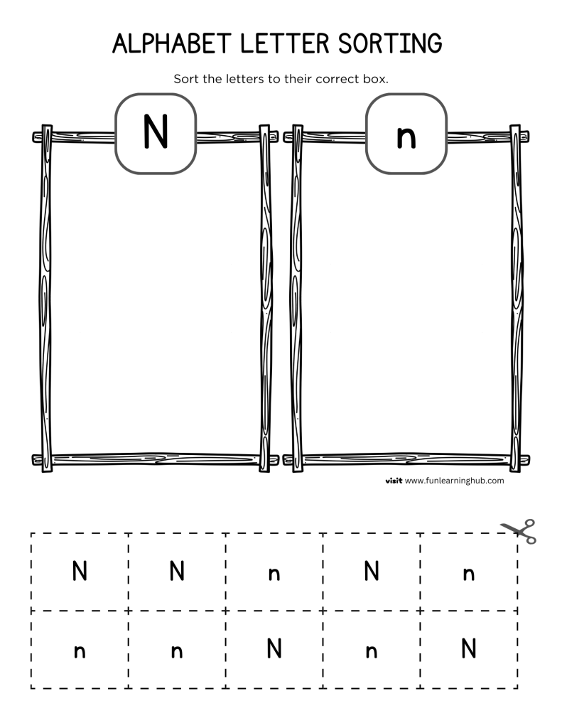 Alphabet Sorting Worksheets