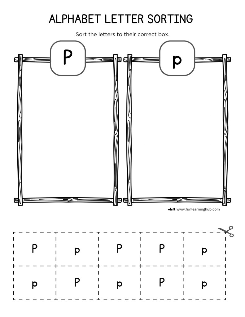Alphabet Sorting Worksheets