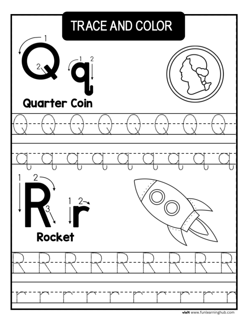 Alphabet Tracing Worksheets