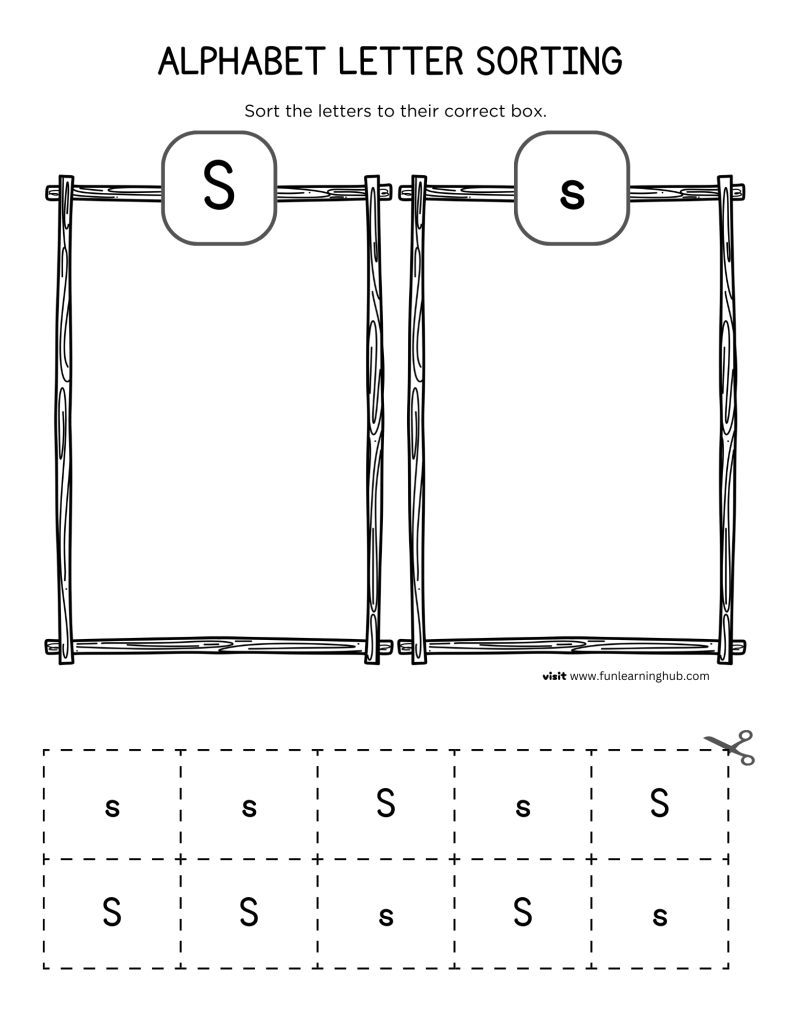 Alphabet Sorting Worksheets