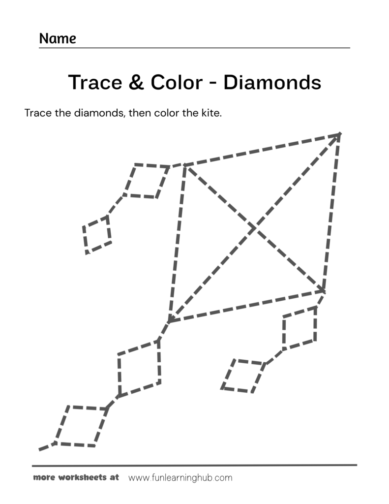 Trace and Color - Diamonds