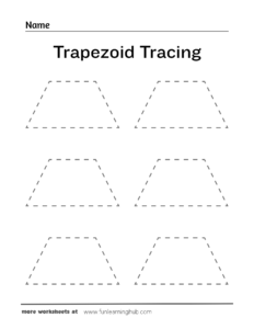 Trapezoid Tracing Worksheet