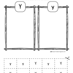 Letter Y Sorting Worksheet 2 Y1
