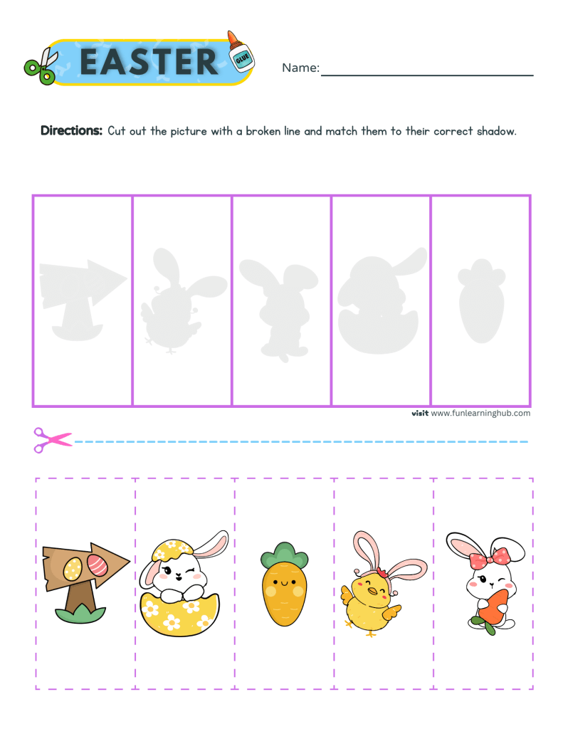 Easter Worksheets 19 holiday worksheets