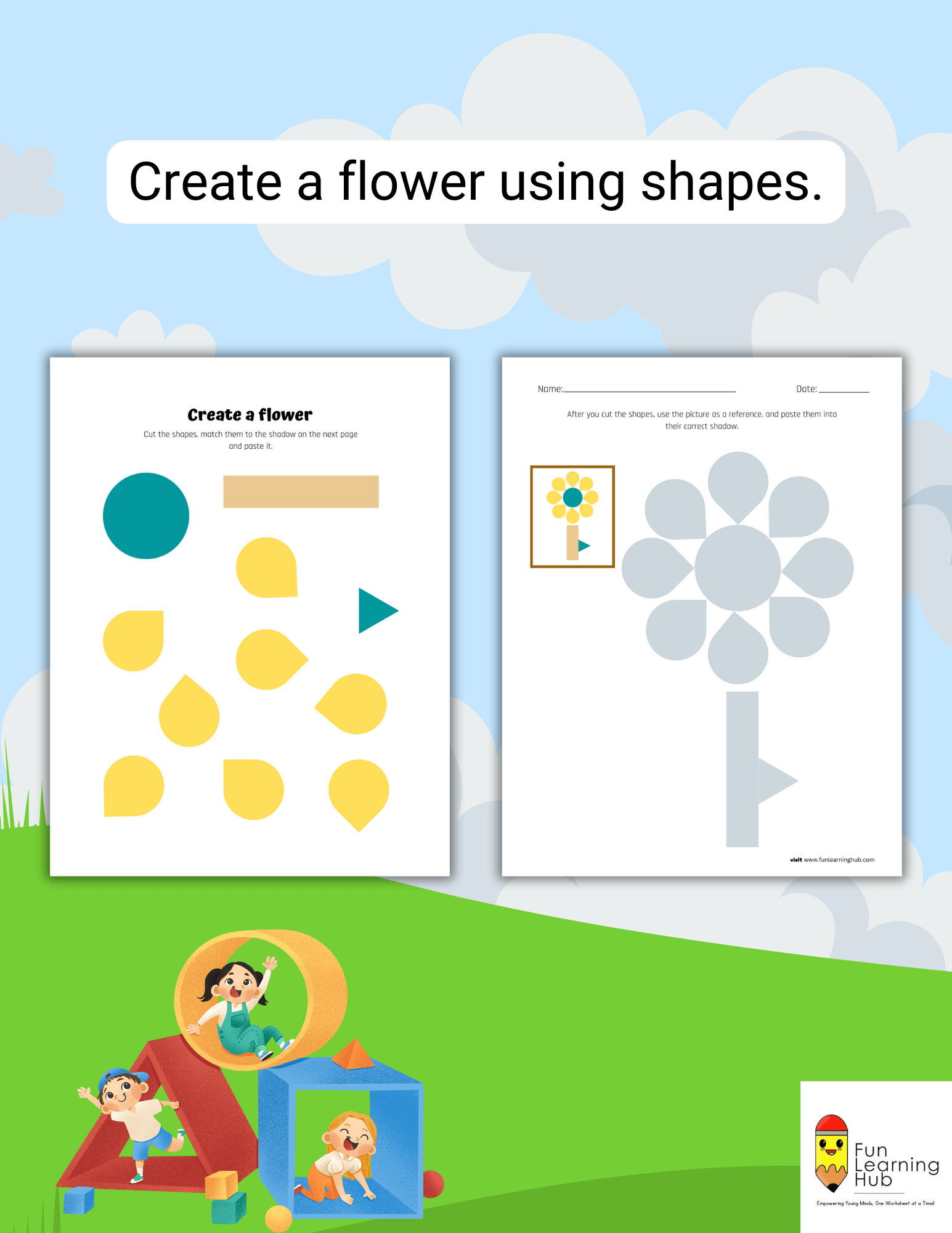 Build with Shapes - Fun Learning Hub