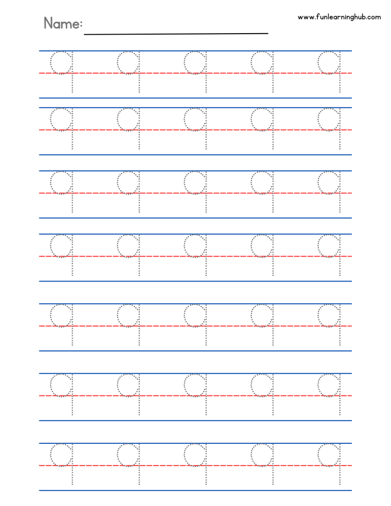Number Tracing: 0 to 20 (Individual pages) 28 number practice sheet