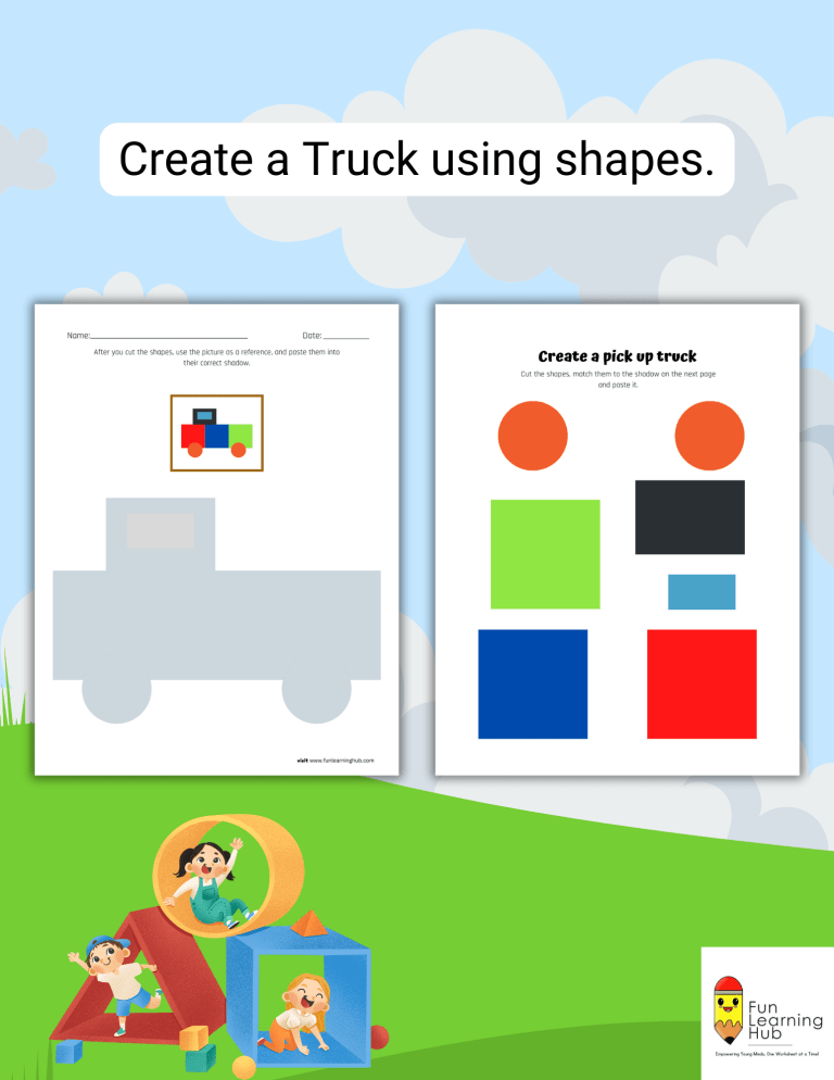 Build a Truck with Shapes