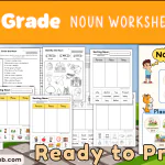 First Grade Noun Worksheets