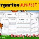 Download Kindergarten Alphabet Tracing …