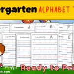 Download Kindergarten Alphabet Tracing …