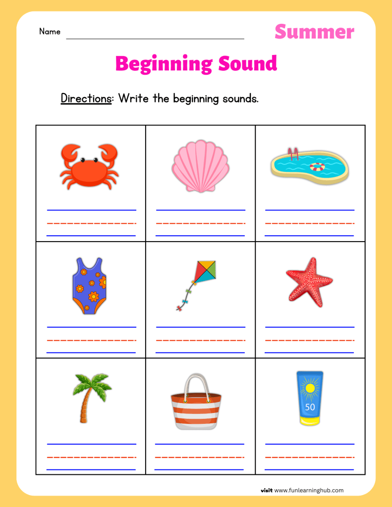 Summer Worksheets 7 summer worksheets