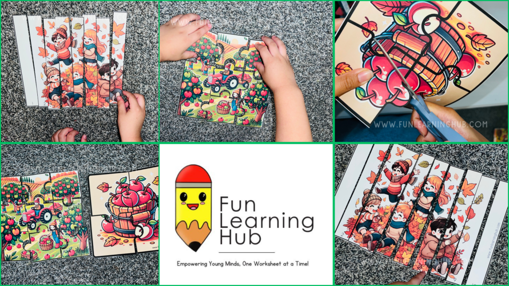 Free Autumn Alphabet Match and Sorting Worksheets for Preschool and Kindergarten 39 Free Downloadable Autumn Puzzles