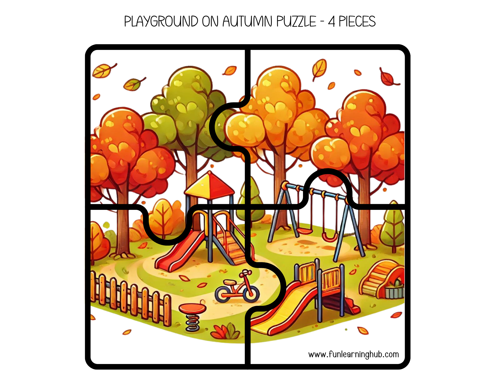 Free Autumn Puzzles for Kids: 30+ Fun Printables