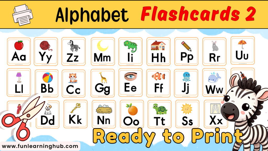 free alphabet flashcards printable