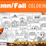 Autumn Coloring Pages Free Download: Fu…