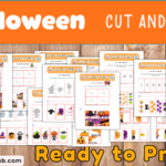 Free Halloween Cut-and-Paste Worksheets…