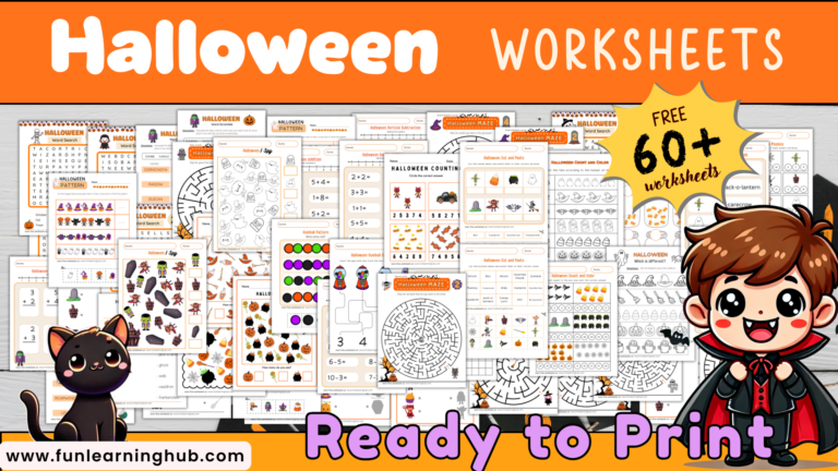 Download 60+ FREE Halloween Worksheets for Kids 39 Halloween Worksheets