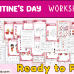 Free Valentines Day Worksheets for Kids…